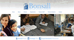 Desktop Screenshot of bonsallusd.com