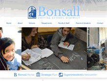 Tablet Screenshot of bonsallusd.com
